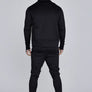 SikSilk - Black Essentials Poly Track Top